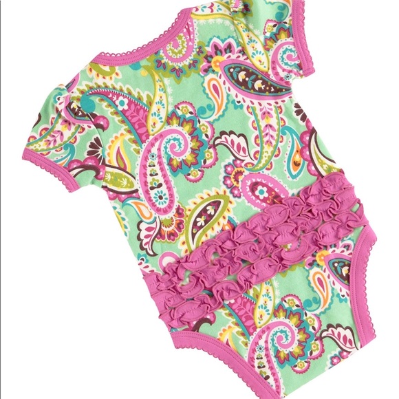 Vera Bradley Other - NWT NIB Vera Bradley Tutti Frutti Ruffle Bodysuit